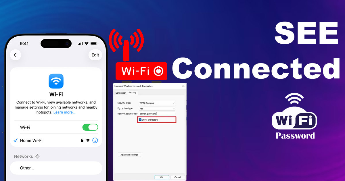 How to See WiFi Password Already Connected — All Methods (2026)