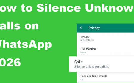 How to Silence Unknown Calls on WhatsApp 2026