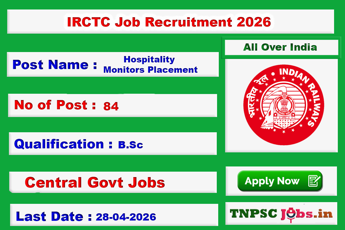 IRCTC Jobs
