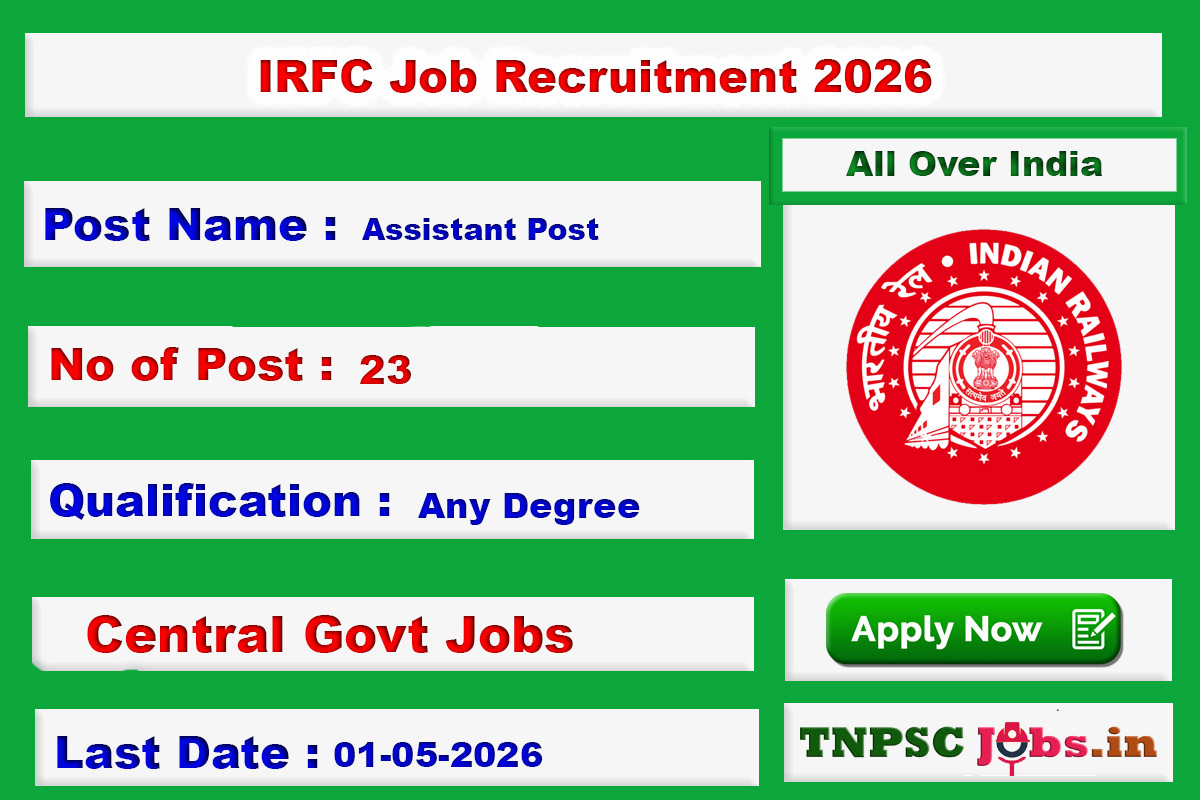 IRFC Jobs