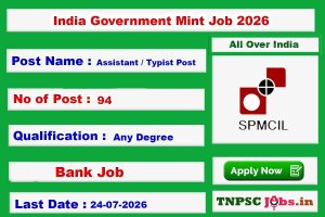 India Government Mint Job